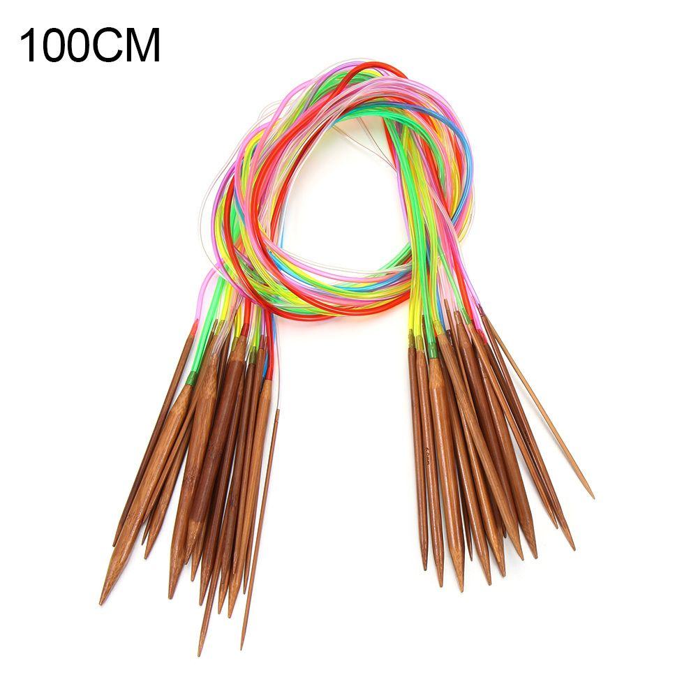 Гладкие цветные трубчатые швейные принадлежности булавка для вязания спицы круговые спицы