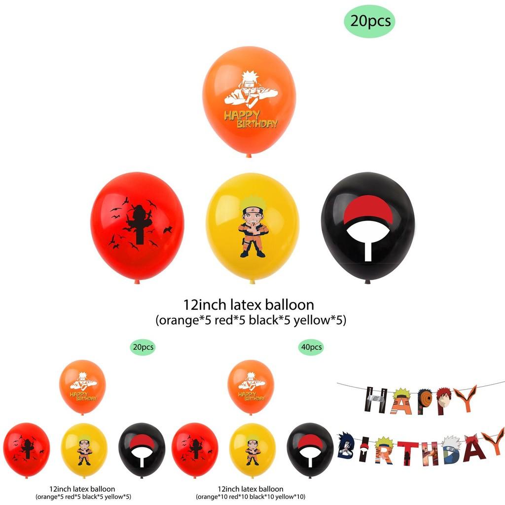 Наруто Тематические Принадлежности Для Вечеринки В День Рождения Для Взрослых И Детей Полный Комплект