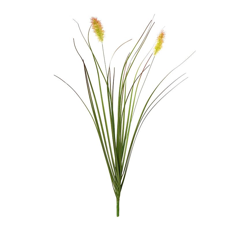 1/6 Bundles Simulation Ground Plants Outdoor Plastic Wedding Fake Dog Tail Flower Window Frame Decor 2 Sizes