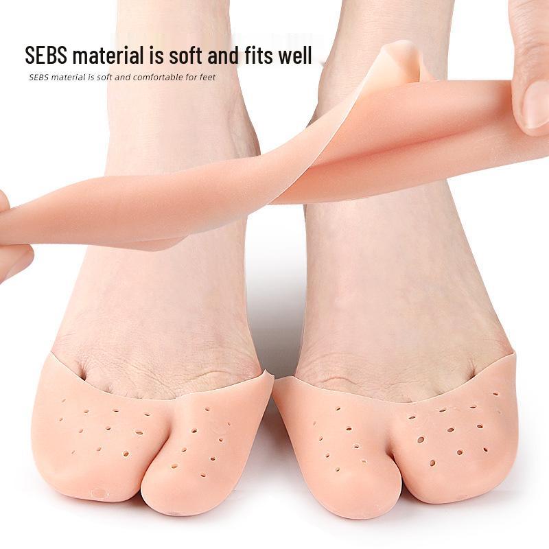 Thickened SEBS Toe Protectors - Soft, Anti-Abrasion & Anti-Pain Hole-Punch Covers