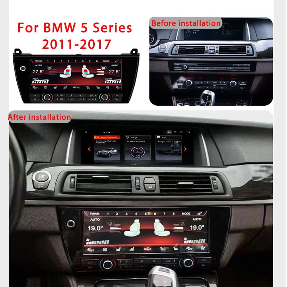 10.25'' Air Conditioning Climate Control Screen For BMW 5 Series 2011 2012 2013 2014-2017 AC Panel Touch Board LCD Digital