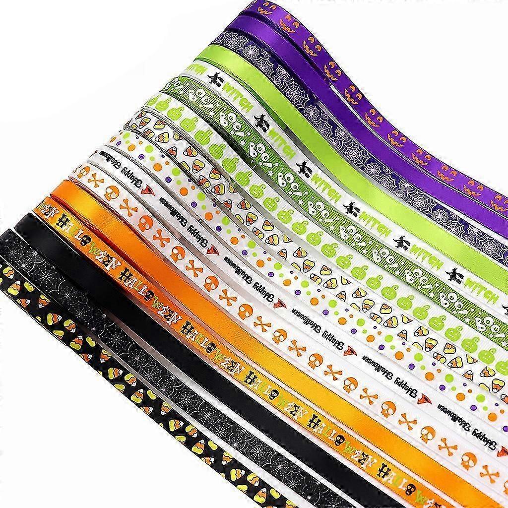 Grosgrain Ribbons Pumpkins Ribbon Hair Bow Clips Gift Bows Crafts DIY Sewing