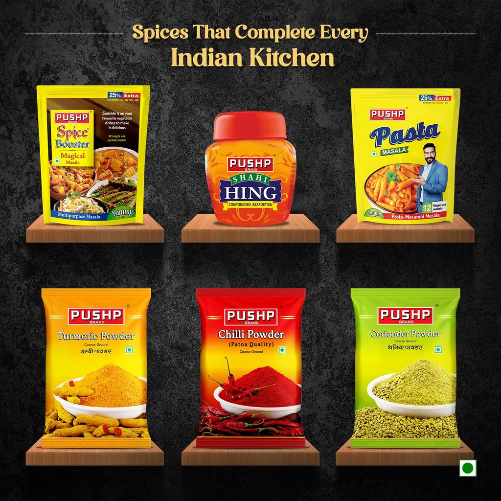 Pushp Poha Masala Authentic Indori Spice Blend For Tangy And Spicy Breakfast Snacks Fruits Raita Seasoning 100g Pack Of 1