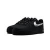 Nike Air Force 1 Черный Воин, Серебряное Крыло Звездный Свет Износостойкие Низкие Кеды для Скейтборда Унисекс Черный Серебристый CW2288-001(Команда830-)