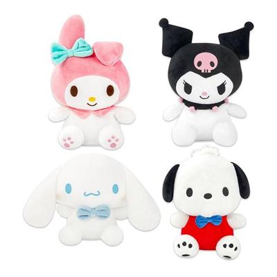 Плюшевая игрушка Sanrio Cinnamoroll, разные цвета, популярные корейские игрушки 25 см, 4 вида на выбор