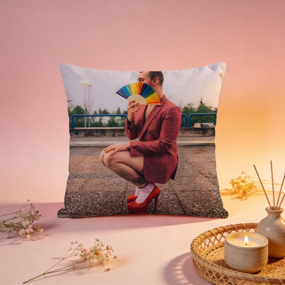 Trendy Ssam Smithes Cushion Cover Comfortable Durable Pillow Cover MultiScene for Home Office Car Sofa