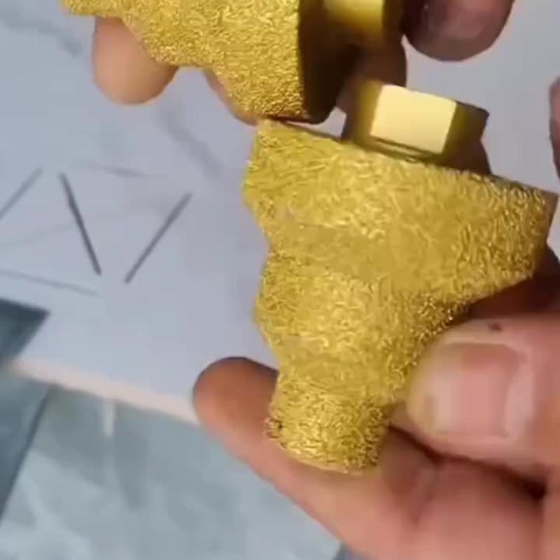 M10/M14 Алмазные фрезы для снятия фаски Фрезерование Резка плитки мрамора Бетон Развертка Каменная кладка Бурение Коронки Строительный инструмент