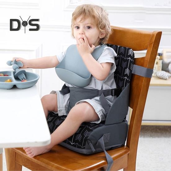Детское сиденье-бустер, дышащий кухонный стул со спинкой, регулируемыми ремнями и подушкой, переносной обеденный стол, повышающее сиденье для семьи