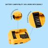 Dual USB Output LED DCB090 Li-ion Battery Charger Adapter for Dewalt
