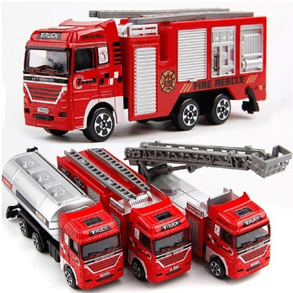 Vehicle Set Toy Vehicles Educational Car Firetruck Car Fireman Car Toy Juguetes Engine Vehicle Toy