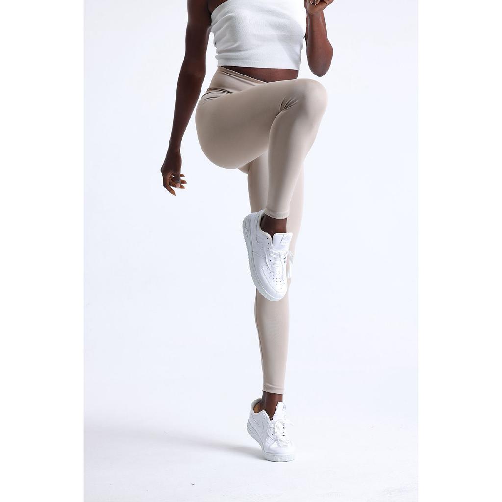 Navy Blue Cross Belt Push-up Slimming High Waist 1 Size Slimming Tights