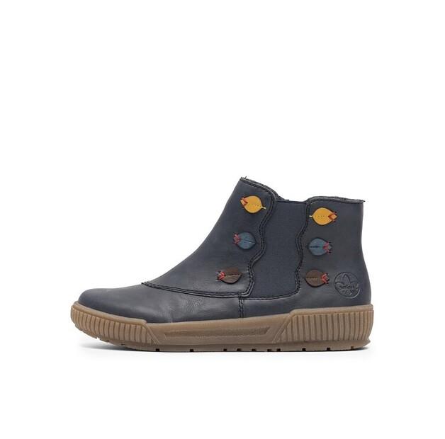 Ботильоны Rieker N0751-14 темно-синие