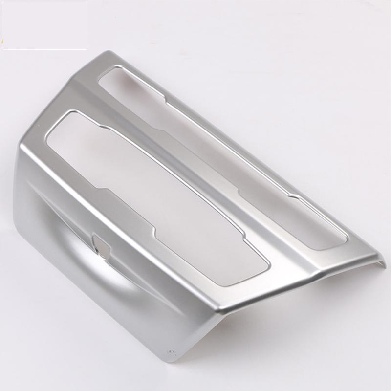 Панель-накладка на рамку регулятора громкости центральной консоли автомобиля в стиле карбонового волокна для BMW X1 F48 2016- Автомобиль