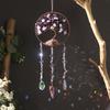 Girl pink crystal gravel sunshine catcher tree of life dream catcher pendant living room room dormitory pendant gift