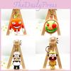 Tower Keychain Pizza Pepper Chef Pendant Cartoon Characters Accessory Decoration
