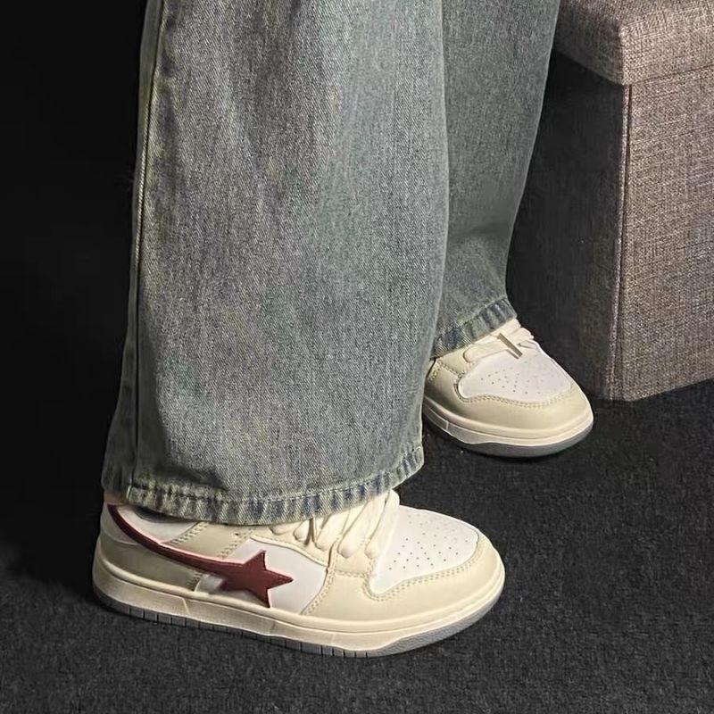 2025 осень новые туфли для женщин star board ins tide универсальные студенческие для отдыха пара спортивная обувь Harajuku harbor style tide