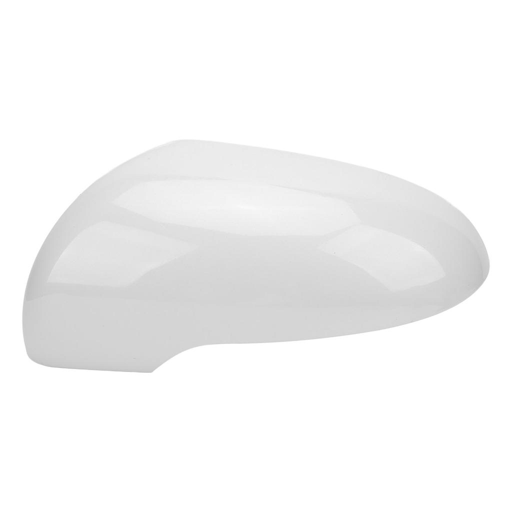 Rear View Mirror Cap Cover White Impact Resistant Scratch Proof Exterior Side Door Mirror Cap for