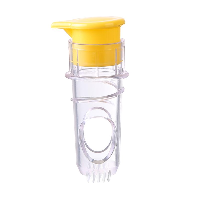 Пластиковая ручная соковыжималка для цитрусовых Мини-соковыжималка для лимона Пресс для апельсинов Легкий экстрактор сока Сохраняющий свежесть Кухонный инвентарь
