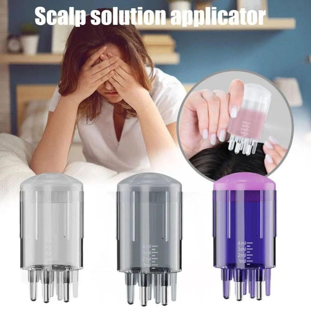 for Hair Scalp Treatment Hair Growth Serum Oil Apply Essential Oil Liquid Guiding Massager Comb