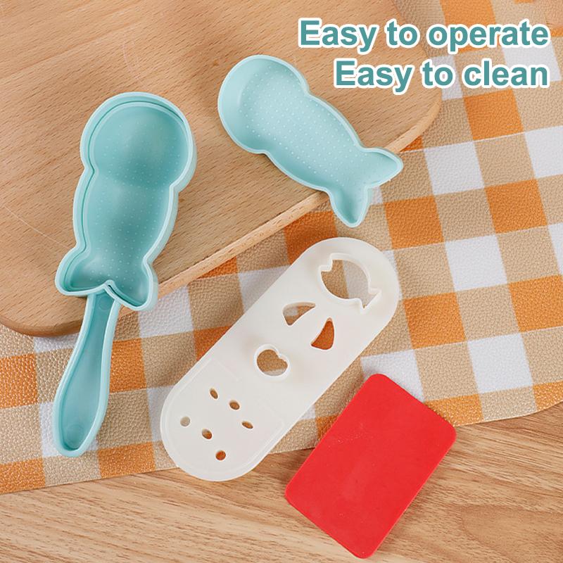 1 Набор Милый Морской Лев Форма для Суши-Риса Декор Резак Сэндвич DIY Инструмент Японский Рисовый Шар Суши Бенто Форма для Водорослей Наружная Посуда