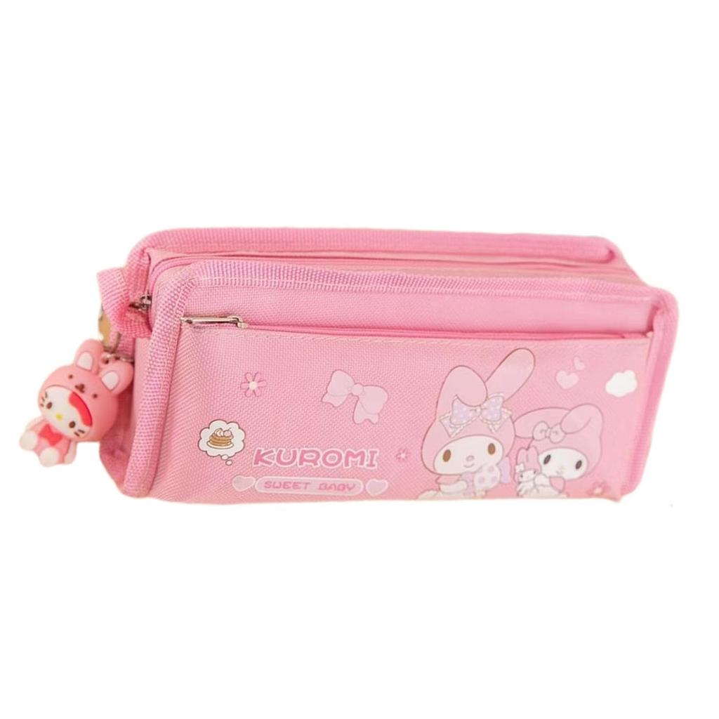 LYLIDIA My Melody Ручка Карандаш Карандаш My Melody Ручка Хранение Большой Вместимости Макияж My Melody Хранение Канцелярских Товаров Для Начальной Школы Средней Школы