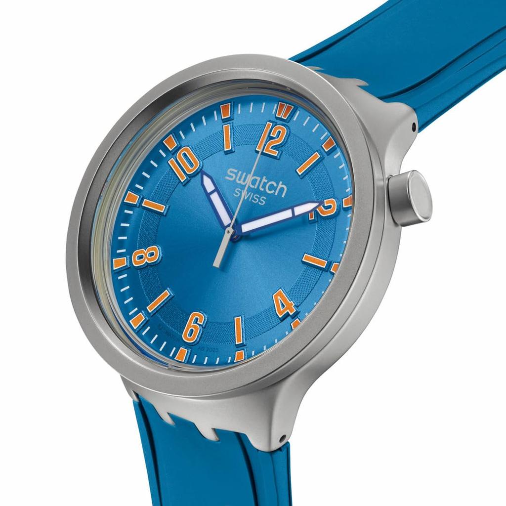 Watch BLUE IN THE WORKS SB07S115 Blue [Swatch]