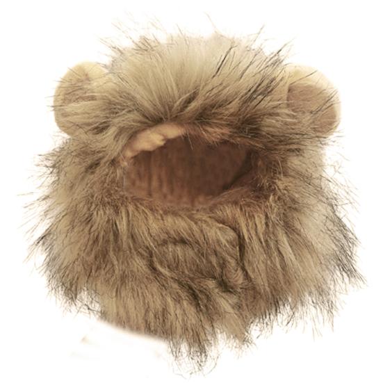 Cute Lion Style Dog Cat Hat Super Soft Breathable Friendly To Skin Lightweight Novelty Pet Hat Headwear Photography Prop