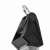 Professional Coach Whistle Coreless Match Whistle Set for School Outdoor Sports with Toothguard and Lanyard Black