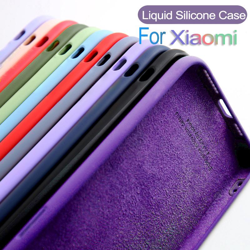Жидкий силиконовый чехол для Xiaomi Mi 11T 10T 11 Lite 5G NE Ultra 12X 12 Poco X4 F4 GT M4 Pro X3 NFC F3 мягкий противоударный полный чехол