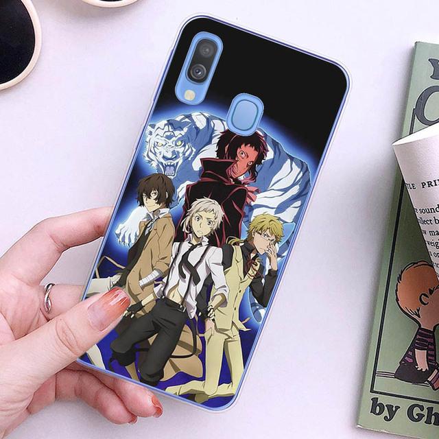 Soft Tpu Phone Case For Samsung Galaxy M51 M31 M30 M11 M21 M31s M10s M02 A01 A02 A10 S8 Note 8 9 Bungou Stray Dogs Anime Cover