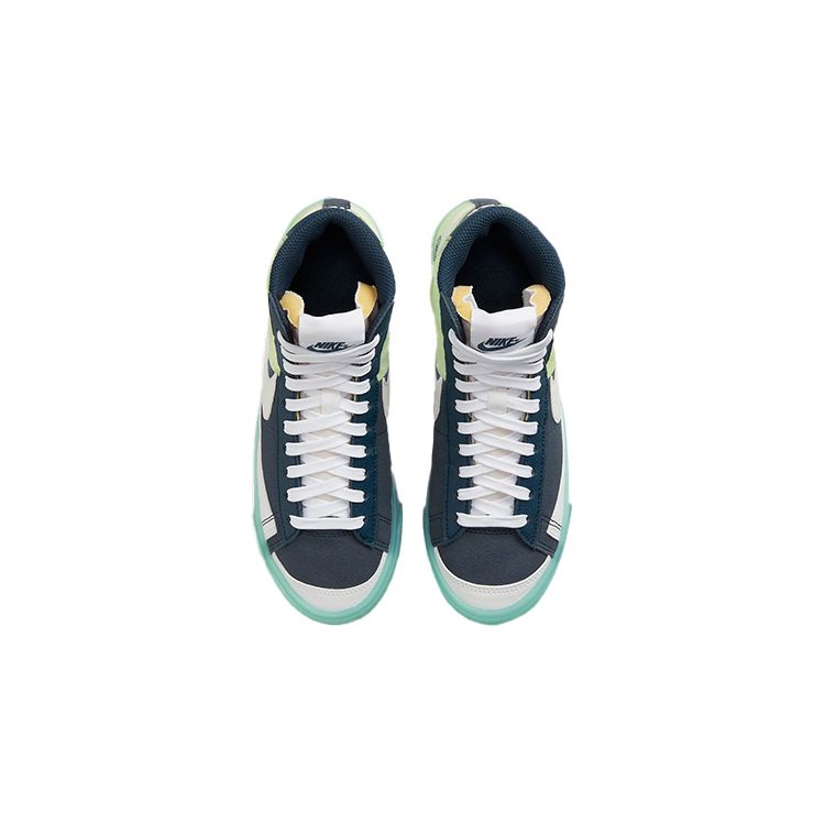 Nike Blazer Mid 77 GS Move To Zero - Armory Navy Kids Sneakers Blue Summit-White Glacier-Ice DO2699-400