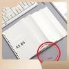 A5 Binder Shell A4 Divider 26 Holes B5 Binder Core Paper English Dot Matrix Horizontal Coil Notebook B6