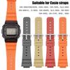 Wristwatch Strap Waterproof Breathable Soft Smart Watch Band Replacement for Casio DW-6900/GW-M5610/DW-5600E