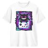 Vintage T Shirt Retro Spooky Pokemon Gengar Cotton T-Shirts Trendy Cool Tee Shirt for Male  Y2K Casual Short Sleeve Top Tees