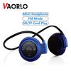 VAORLO Mini Bluetooth Headphones Sports Wireless Headsets Neckband Stereo Bluetooth Earphones With MIC