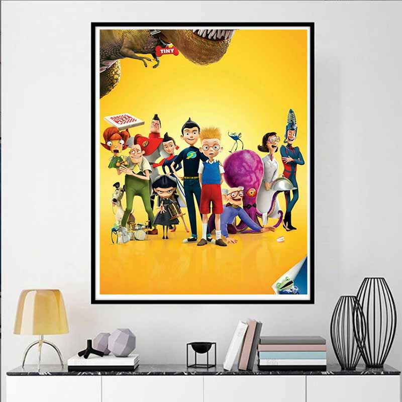 Disney 5D DIY Diamond Painting Meet Robinson Illustration Cartoon Full Diamond Mosaic Diamond Painting Art Wall Decoration Craft Set