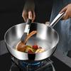 Sonorous Household Pure Titanium Pot and Pan Uncoated Non-stick Wok Wok Induction Cooker Gas Available