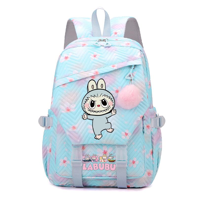 Cartoon Printed Backpack Student Kid Boy Girl Bookbag Teenger Large Capacity Waterproof Schoolbag Travel Bag Gift Mochila