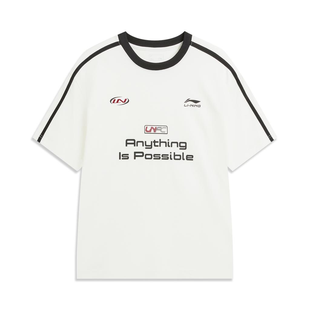 Li Ning Футболка унисекс из коллекции Sports Life, цвет слоновой кости, ATSW263-2