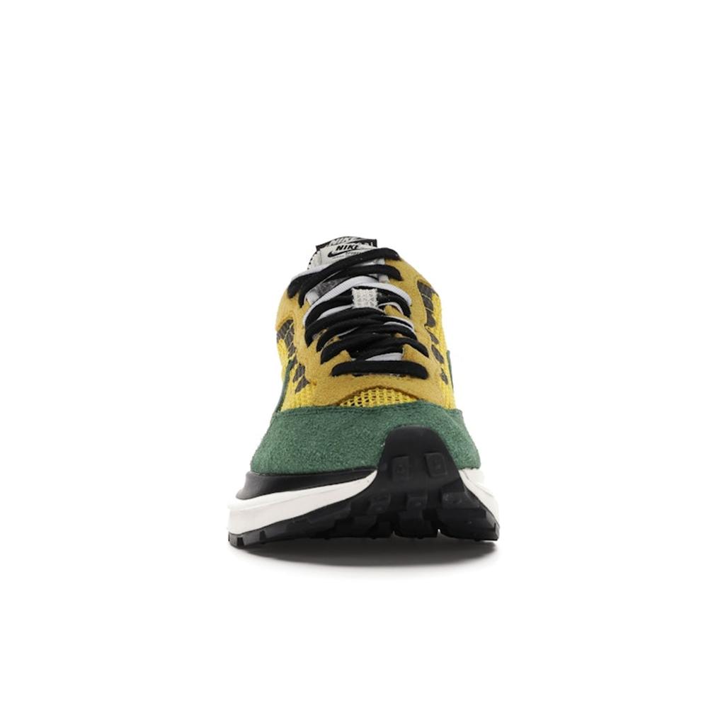 Sacai X Nike VaporWaffle Tour Yellow Unisex Sneakers Stadium-Green Sail CV1363-700