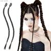 Synthetic Braid One Card Of Bangs Braid Cute Female Ponytail Twists Braid Sweet Cool For Women