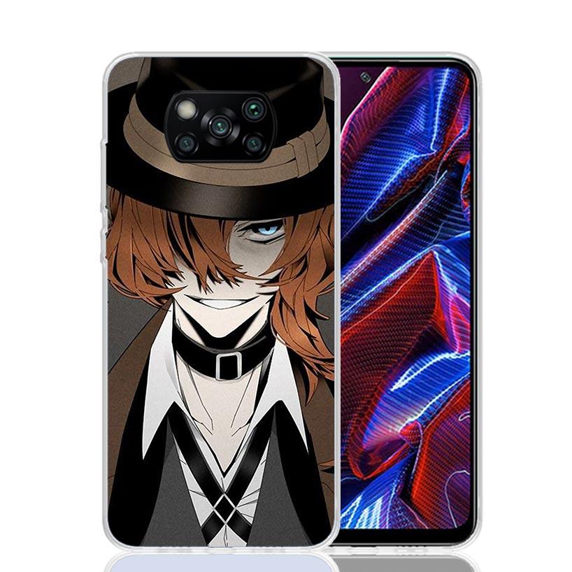 Bungo Stray Dogs Nakahara Chuuya Case Phone Cover for Xiaomi Redmi Note 10 9 9S 8 8T 7 5 Pro Mi 12T 11T 10T 9T 12 11 Lite A3 A2