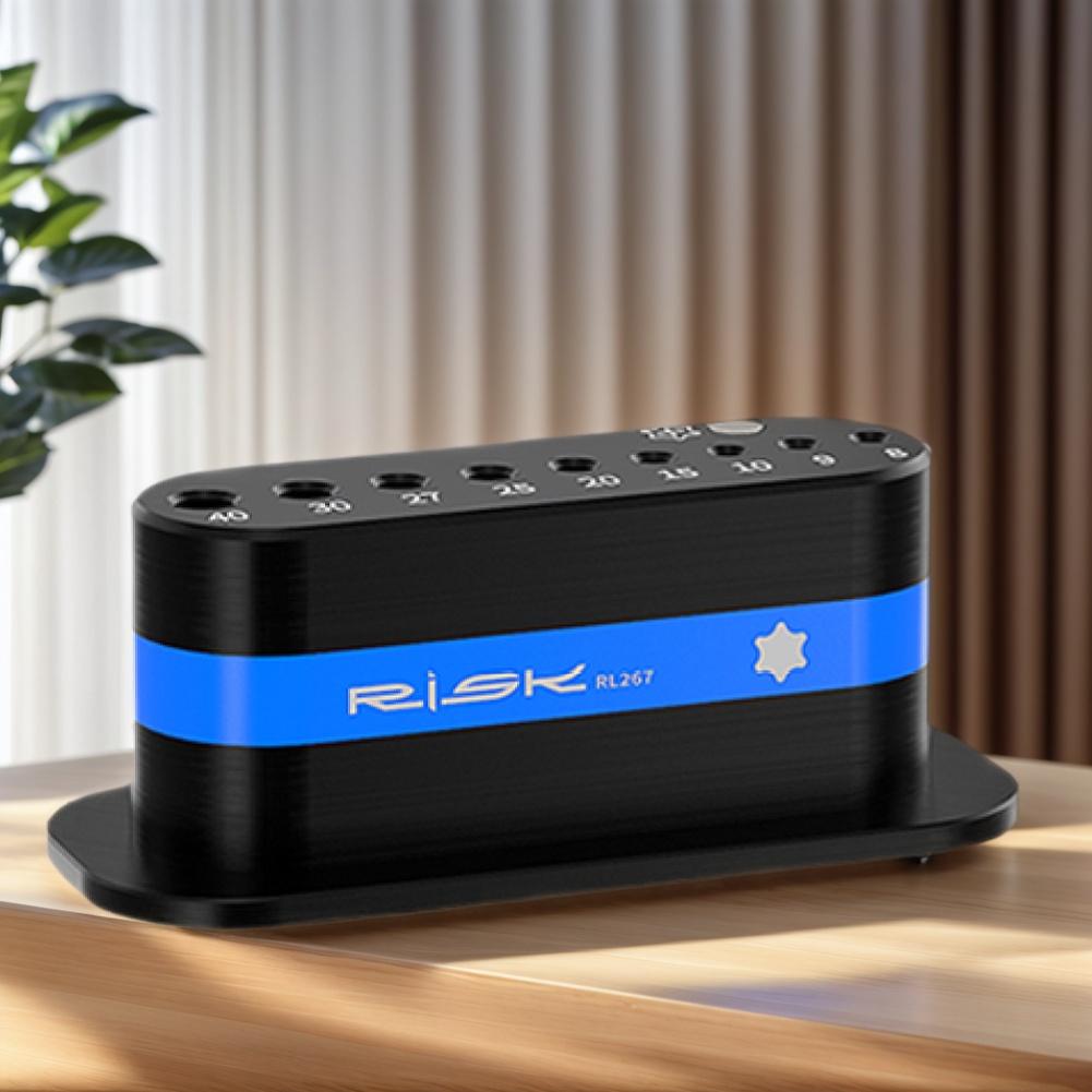 L Shaped Wrench Tool Storage Box with Magnetizing Demagnetizing Hex Torx Wrench Storage Holder for Wrenchs 950 967 Series