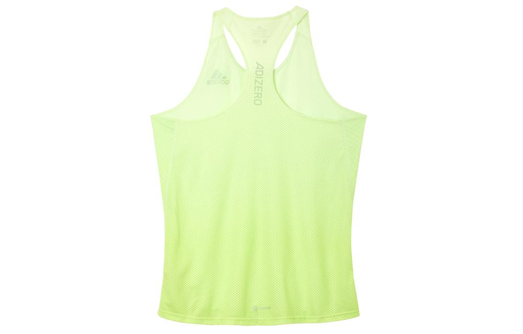 adidas Мужской топ для бега Кислотно-зеленый HE4647