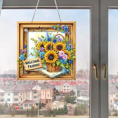 Наборы для DIY 2D Плоская Акриловая Специальной Формы Подвесная Алмазная Живопись Алмазная Мозаика для Домашнего Декора и Подарка