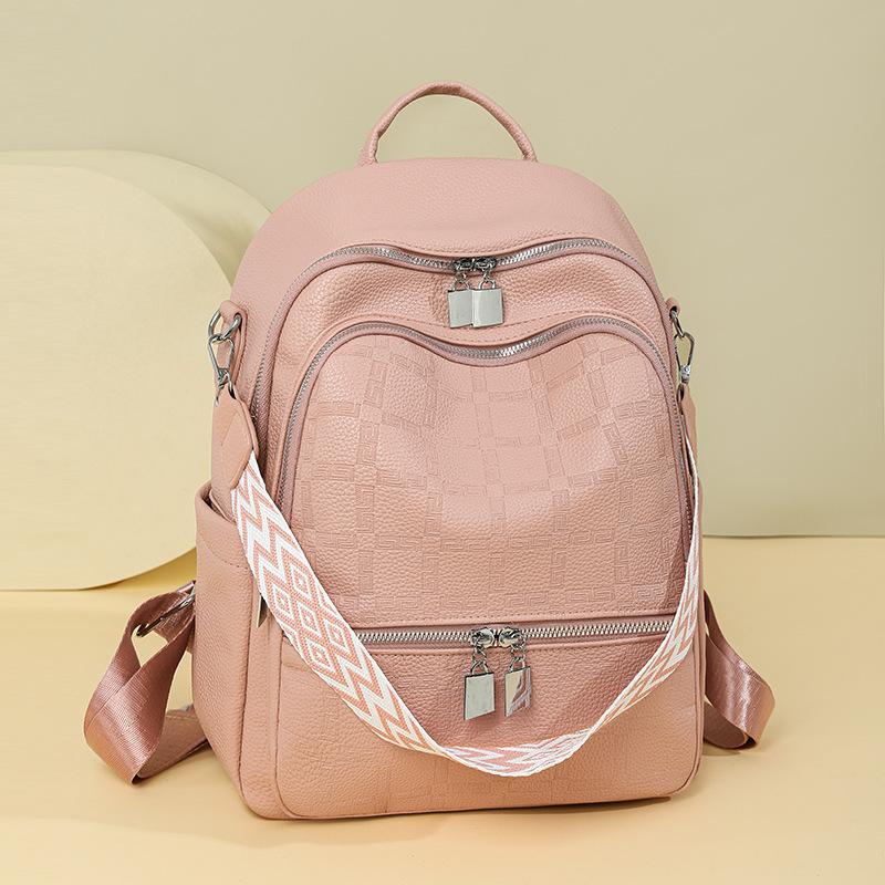 Backpack Women's New Travel Leisure Travel Large Capacity Shoulder Handbag