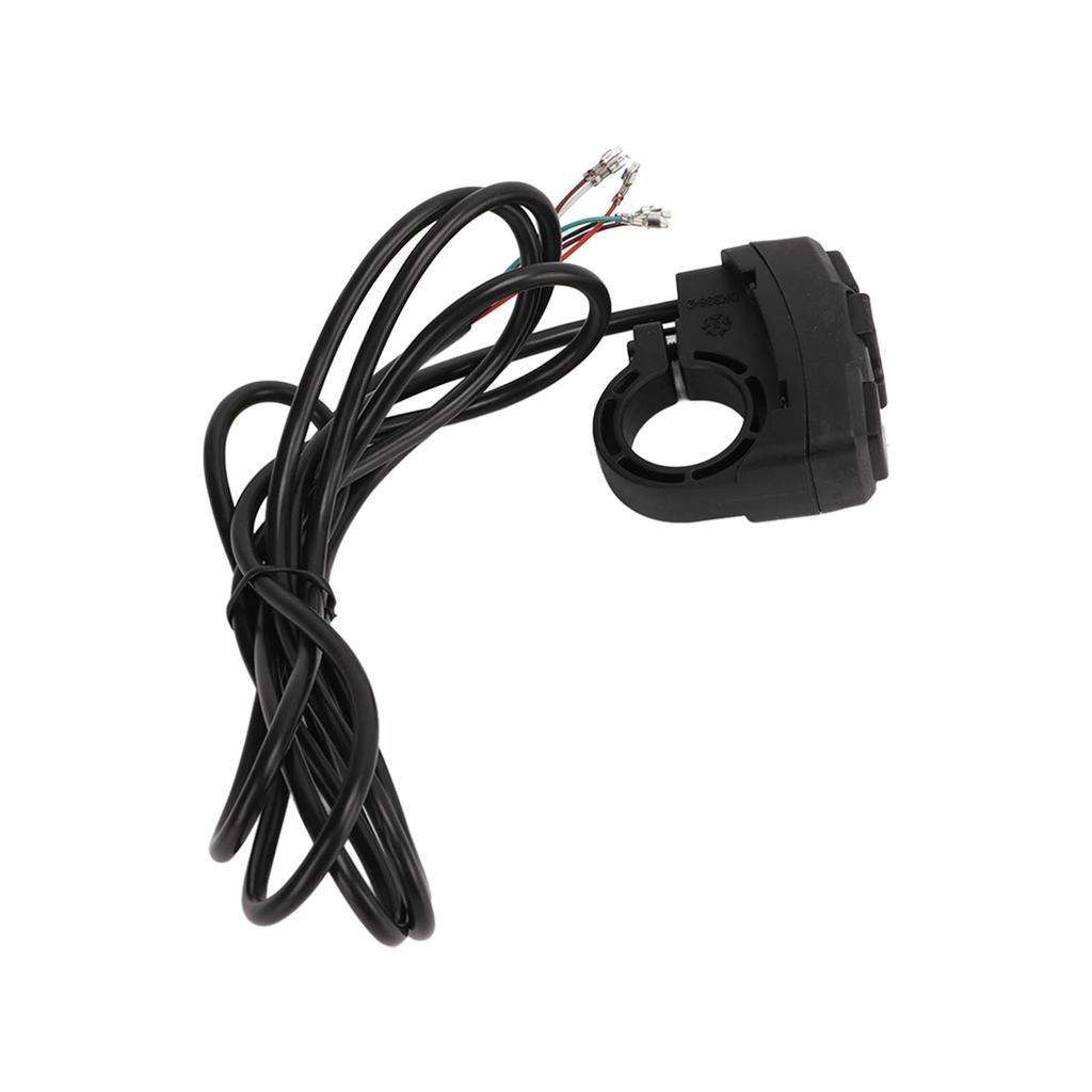 3 in 1 Electric Bike Light and Horn Switch Wearproof Electric Bicycle Turning Light Switch36V