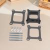 Open Phenolic Carburetor Spacer with Gasket Screws Kit Replacement Phenolic Carburetor Spacer for Holley 4150/4160