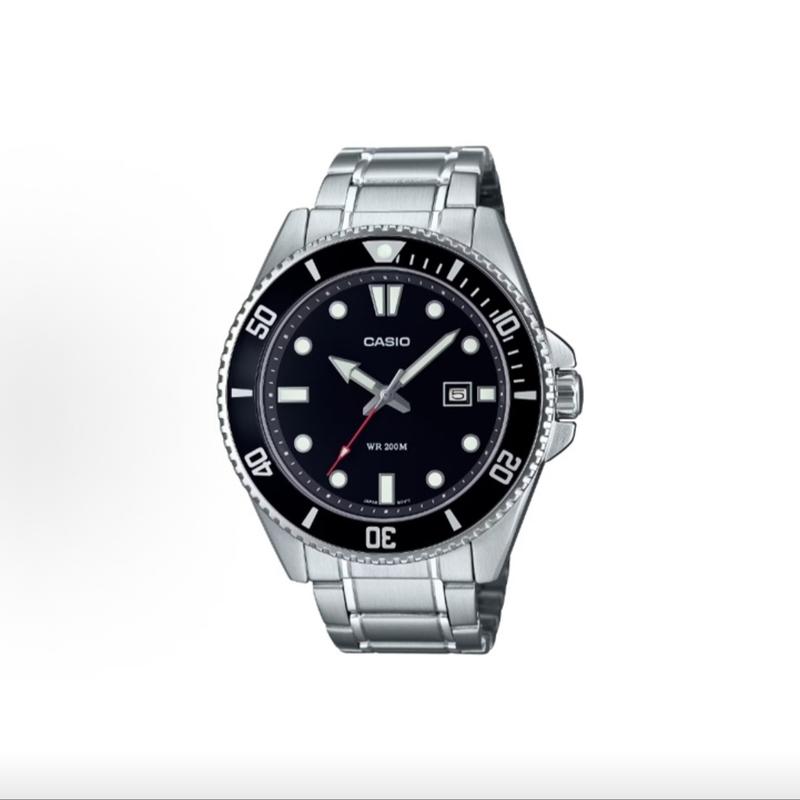 Casio Индивидуальные часы модифицированная серия классические ретро маленькие квадратные часы модный тренд водонепроницаемые для жизни MDV-107D-1A1-modifi MDV-107D-1A1