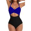Leopard One Piece Swimsuit 2025 New Halter Push Up Swimwear Women Swimsuit Bathing Suit Beachwear Monokini Female Swimming Suits